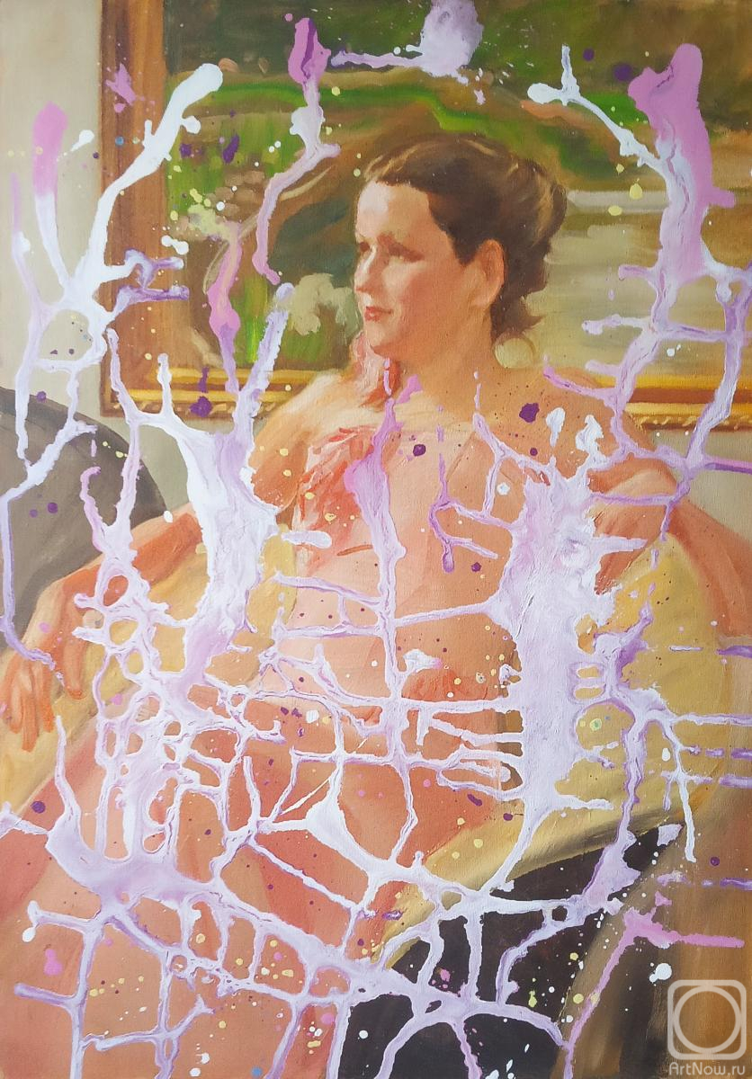 Dobrovolskaya Gayane. Portrait of an unknown girl No. 1, from life