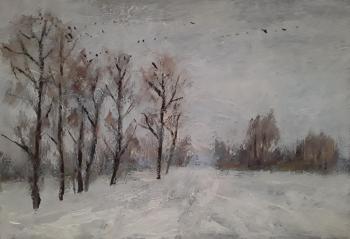 November bad weather. Knecht Aleksander