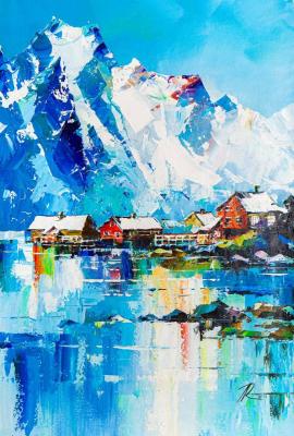 The soul breathed with crystal freshness. The northern landscape. Rodries Jose