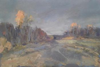 Siberian autumn (Siberian Landscape). Knecht Aleksander