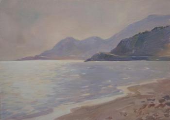 Sunset in the vicinity of Alanya