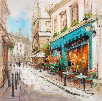 The scent of morning coffee in Paris