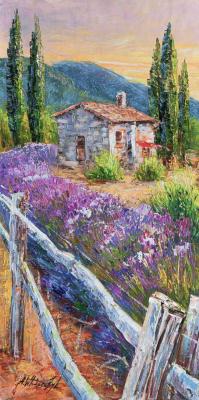 Sunset with lavender scent. Vlodarchik Andjei