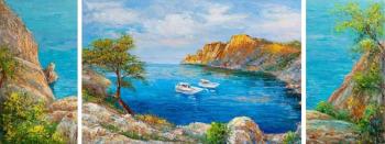 Vacation on a yacht. The Crimean coast. The Triptych. Vlodarchik Andjei