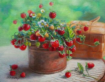 Strawberry. Sweet gifts of the forest. Kamskij Savelij