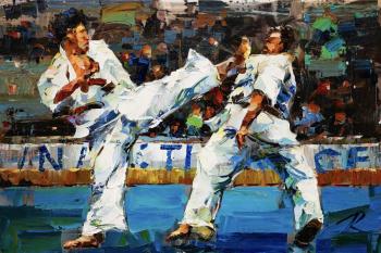 A duel of heroes. Judo. Rodries Jose