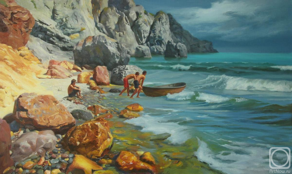 Kovalev Yurii. Jasper beach