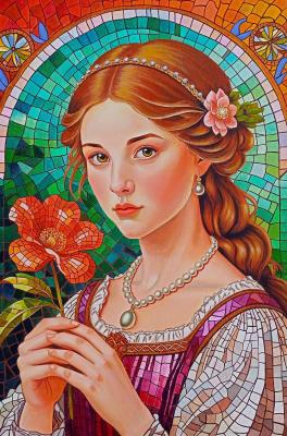 The scarlet flower. Kizhaeva Svetlana