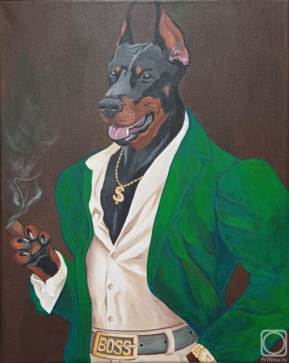 Semagaeva Aleksandra. Boss Doberman