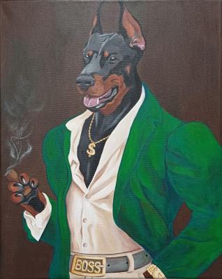 Boss Doberman. Semagaeva Aleksandra