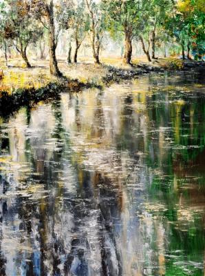 Forest River (Sun Reflections). Murtazin Ilgiz