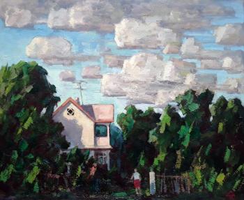 In the country. Knecht Aleksander