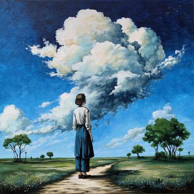 Untitled (Dramatic Landscape). Komzikova Mariya