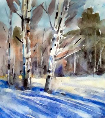 On a sunny day in November. Knecht Aleksander