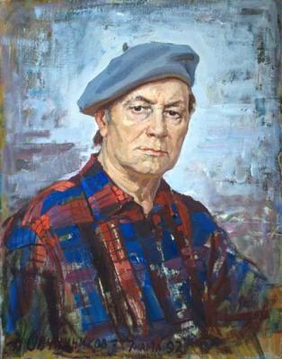 Self-portrait. Ovchinnikov Nukolay