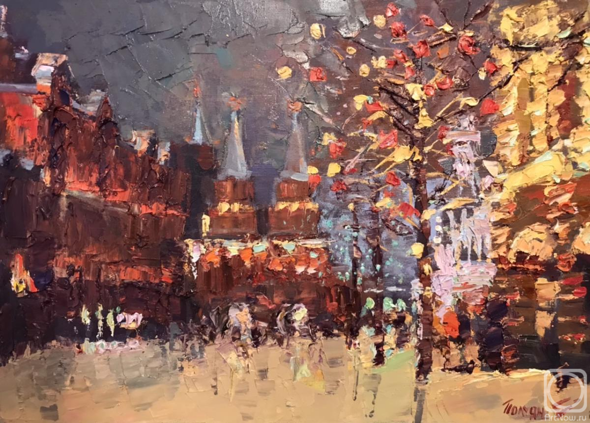 Poluyan Yelena. Christmas lights