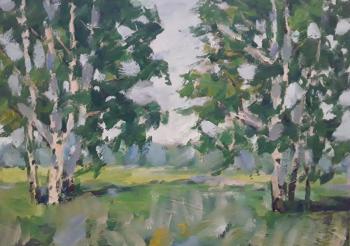 Knecht Aleksander . Green noise of birches