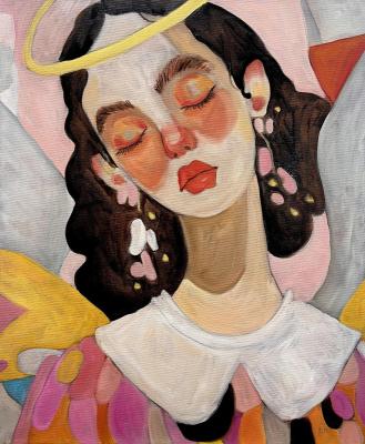 Pink sky. Malysheva Anzhelika