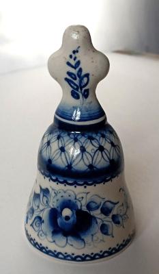 Gzhel-style bell No. 3. Dobrovolskaya Gayane