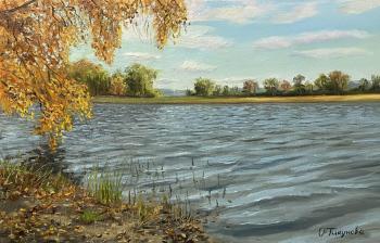 Pesochnoye Lake (Autumn Landscape With Lake). Tikunova Olga