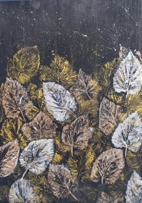 Leaf fall. Virnaya Olga