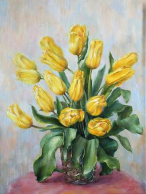 Картина «Солнечные тюльпаны»