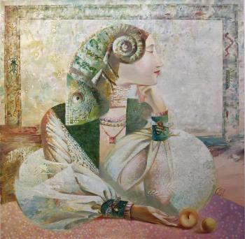 Картина «Девушка Хамелеон»