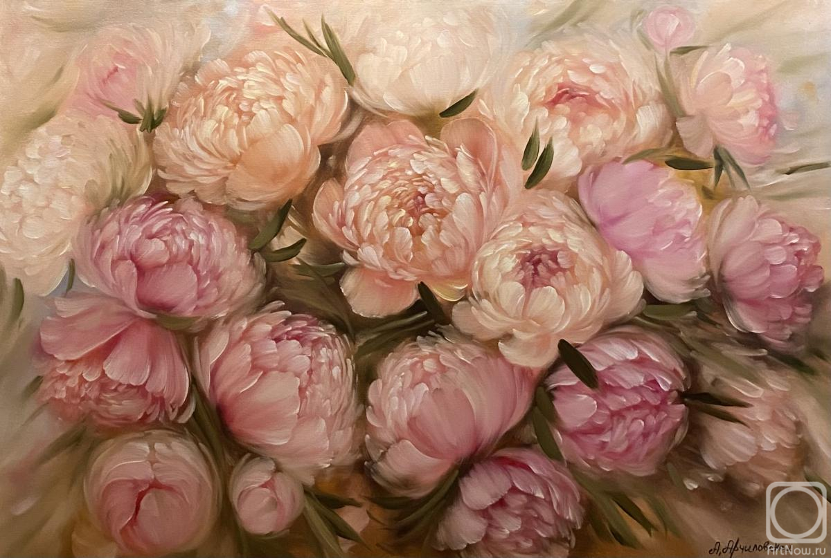 Archilovskaya Anastasiya. Peonies