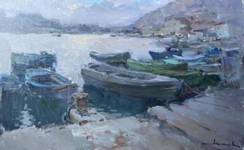 Evening pier. Makarov Vitaly