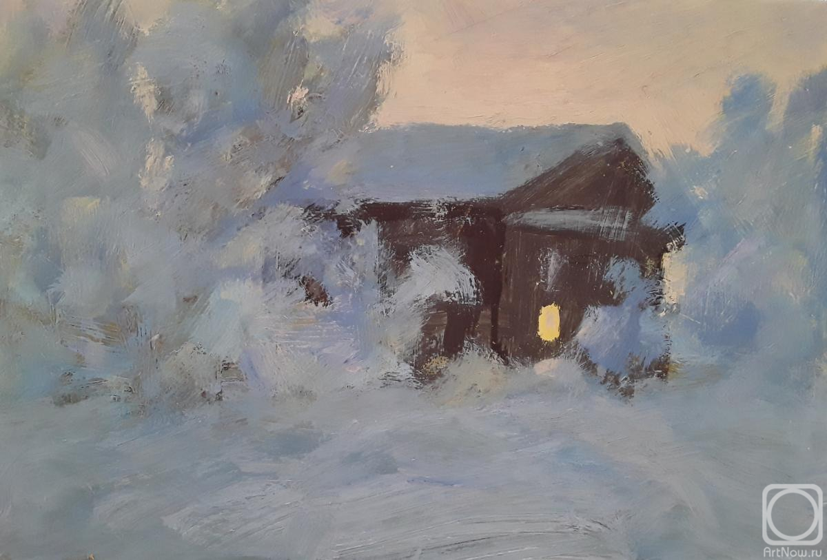 Knecht Aleksander. Evening light