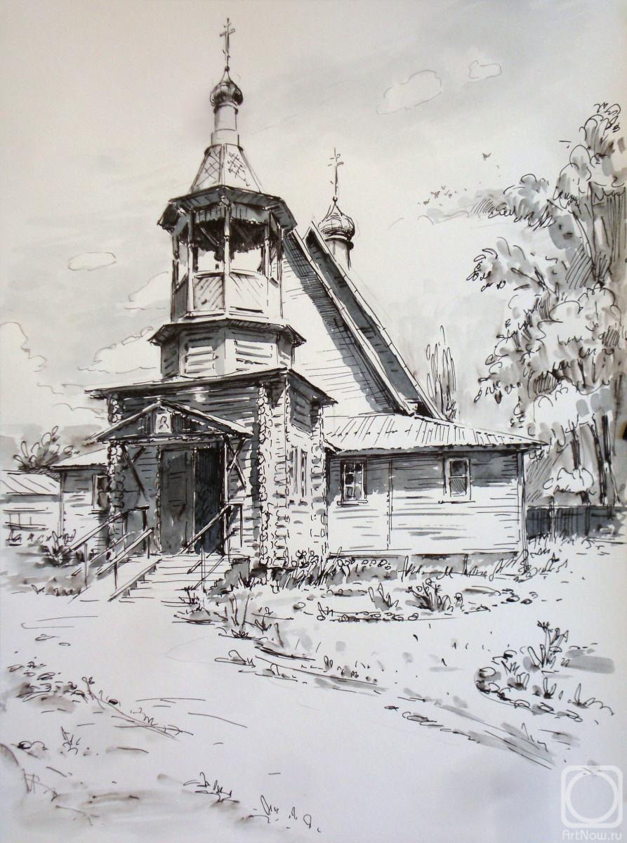 Miroshnikov Dmitriy. Church of the Exaltation of the Cross (Selishche village, Tver region)