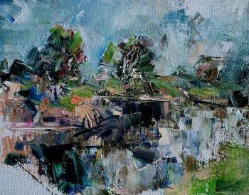 Summer. by the water. a study