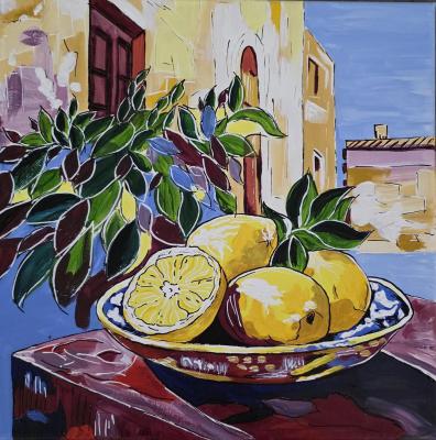 Lemons on a Sunny Terrace