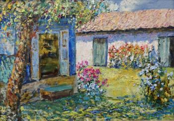 Sunny courtyard. Shuruhova Maryat