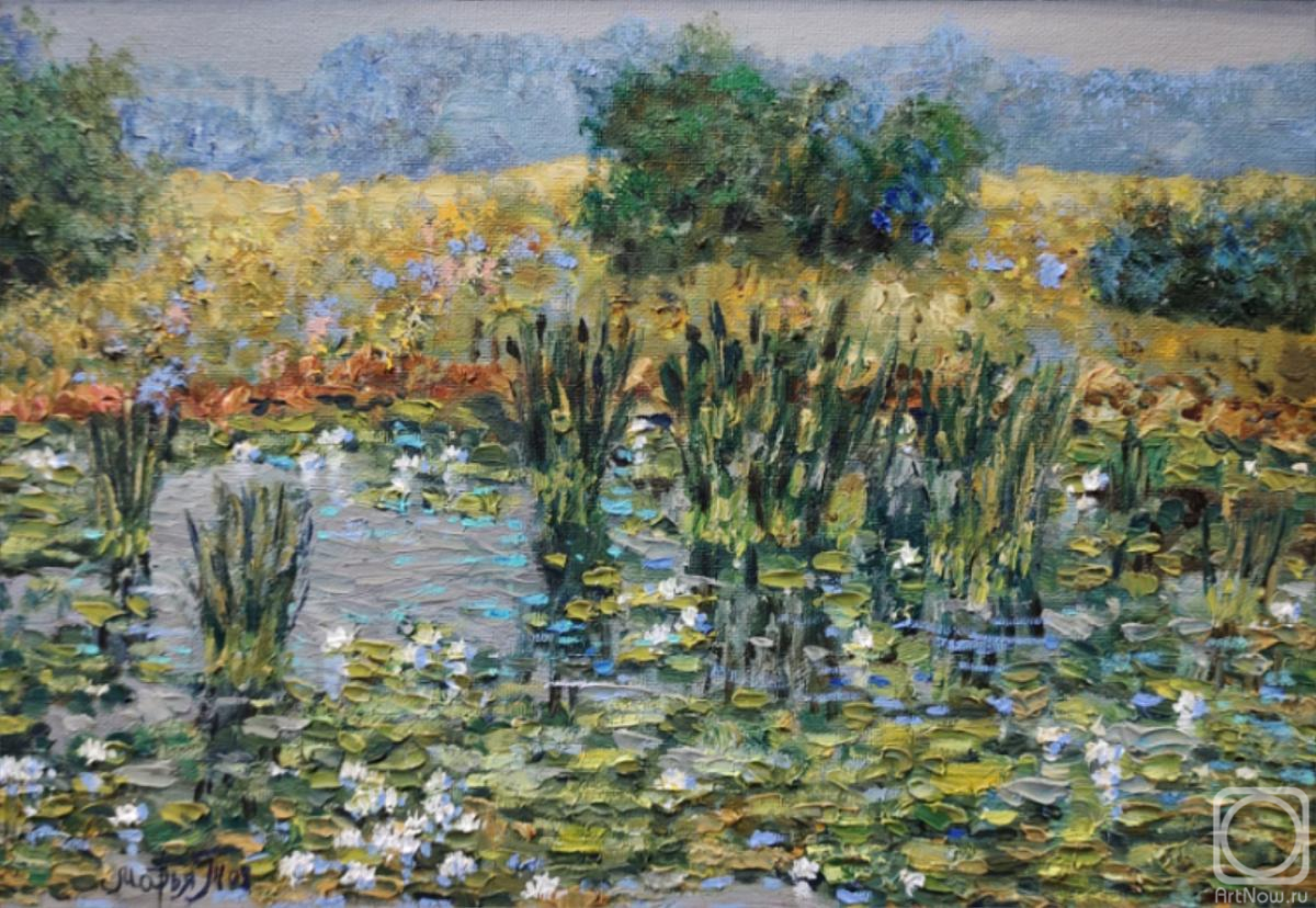 Shuruhova Maryat. Morning of the white lilies