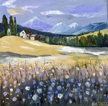 Walk (Floral Field). Isakova Anastasiya