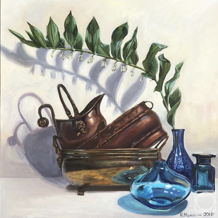 Malyutina Yuliya. Still Life with Ash Scoops