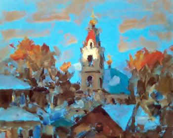 December sometimes smiles (Winter Joy). Knecht Aleksander