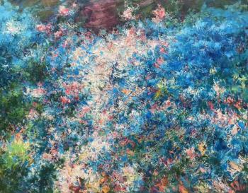 Woven from the Sky. Flower Field