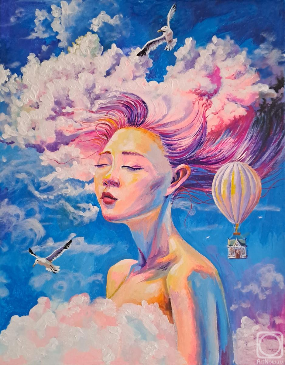 Okolnichnikova Mariya. Flying in a dream