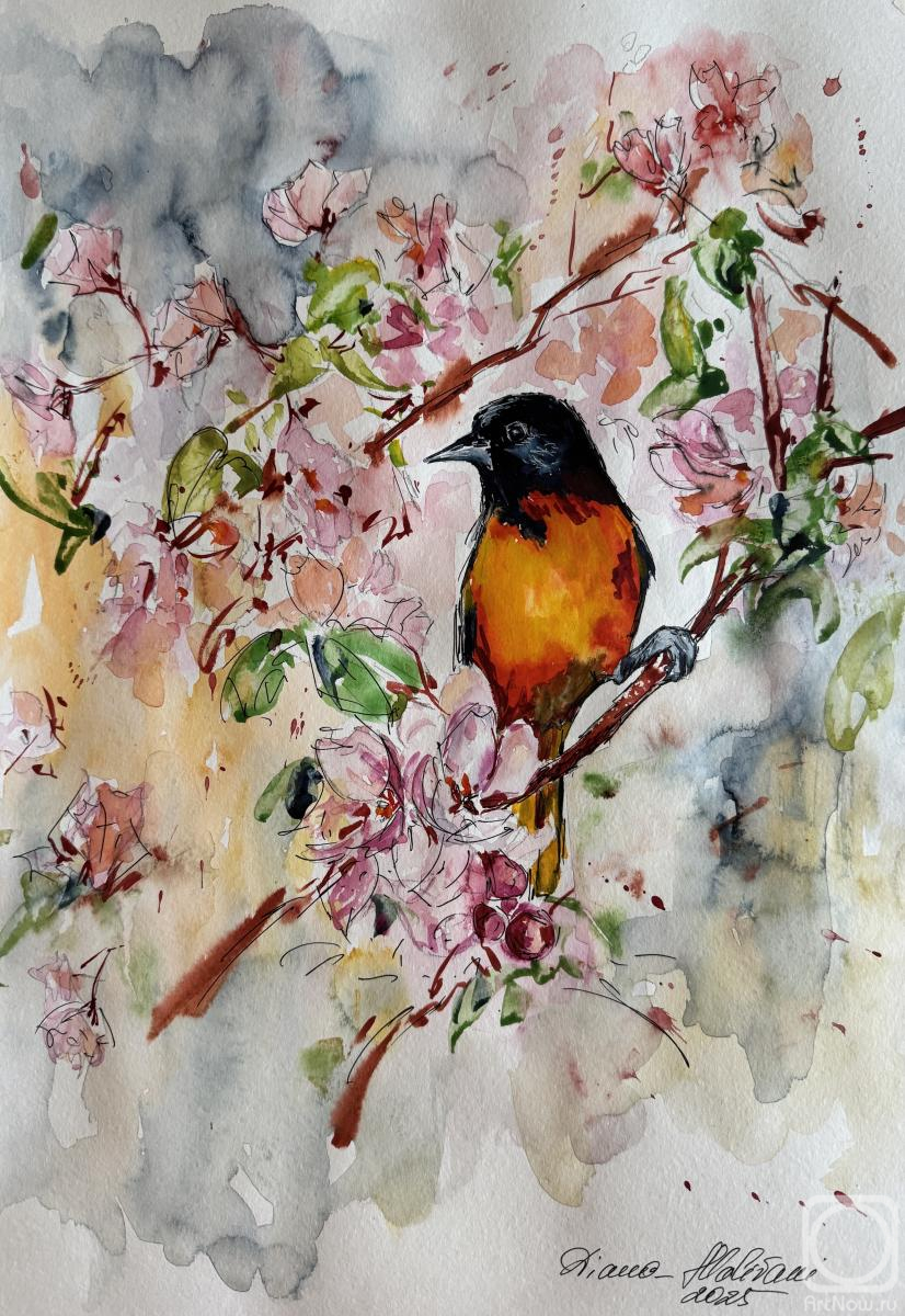 Malivani Diana. In the Blooming Tree