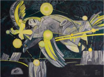 The constellation of the Mower (Constellation Art). Ponkratov Igor