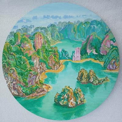 Ha Long Bay In Vietnam (Angle 2)