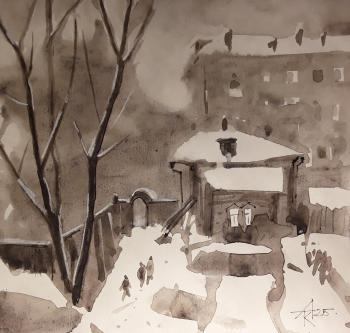 Winter Graphic 2 (Graphics Of Trees). Knecht Aleksander