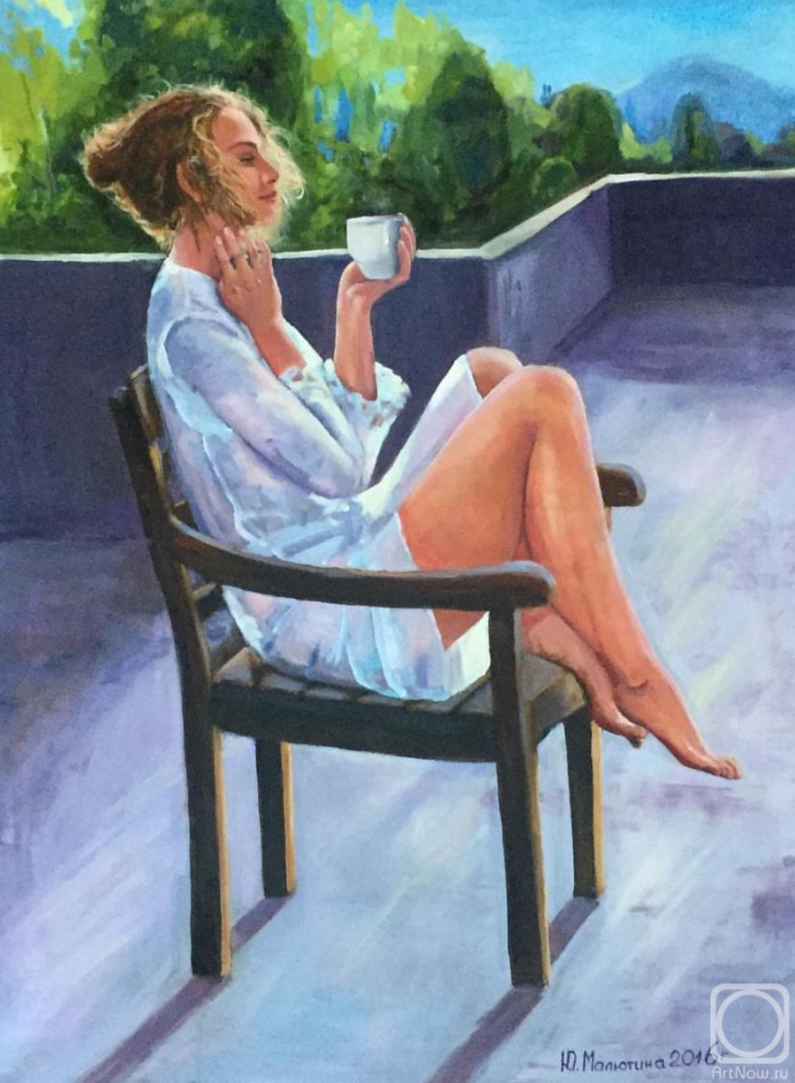 Malyutina Yuliya. A Cup of Coffee