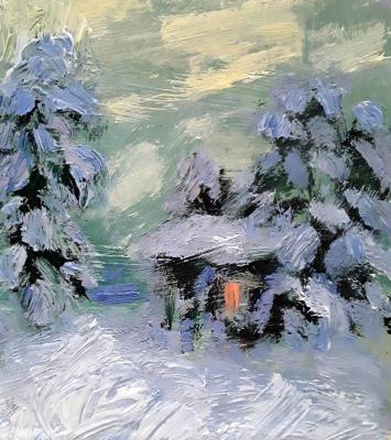 Siberian winter fairy tale. Knecht Aleksander