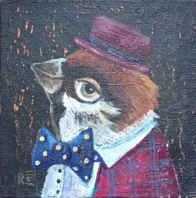 Important Sparrow. Razina Elena