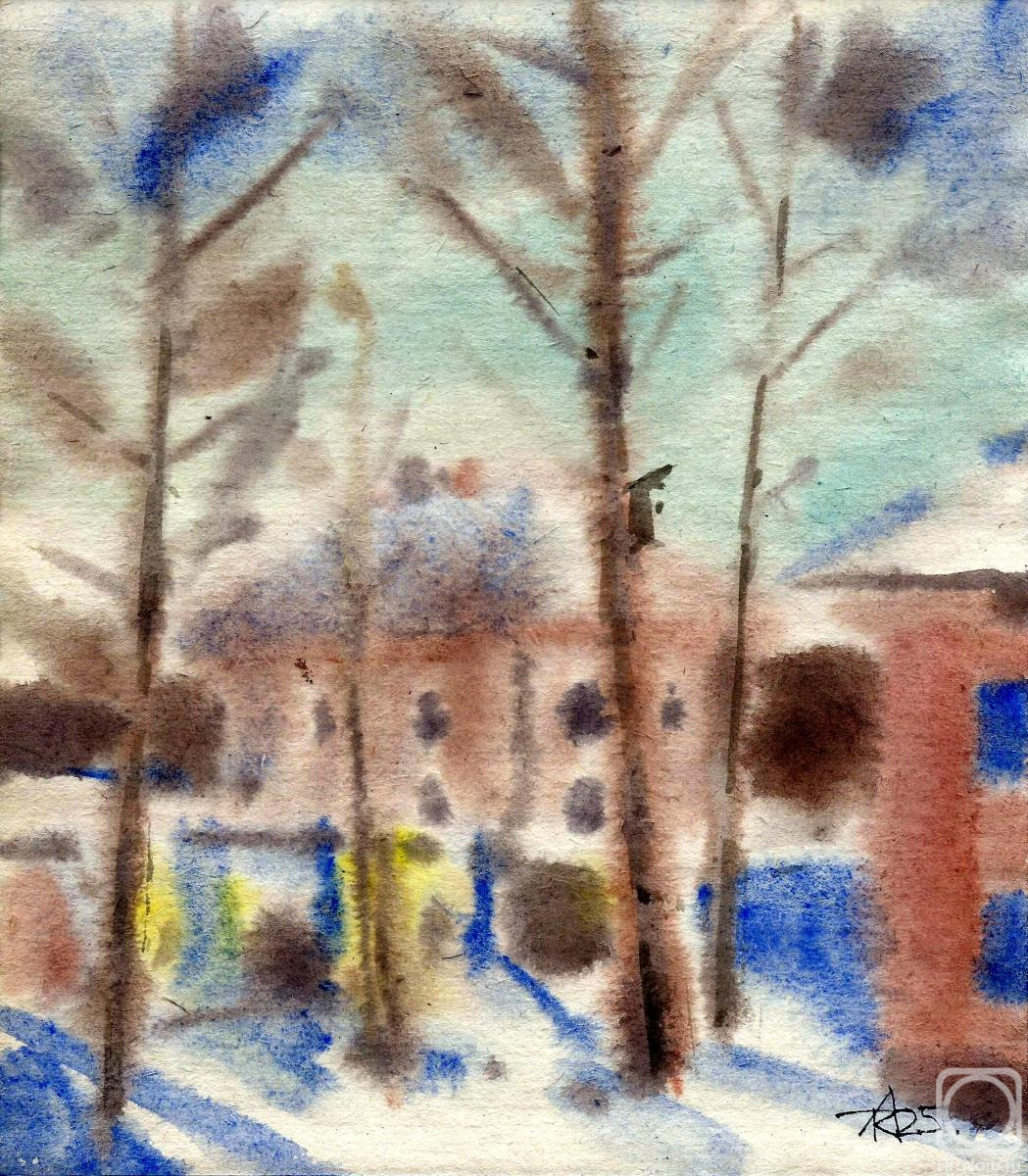 Knecht Aleksander. Childhood Yard