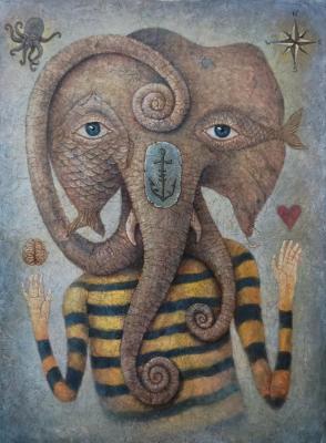 Elephant seal (Artist S Paintings). Rusakov Aleksey