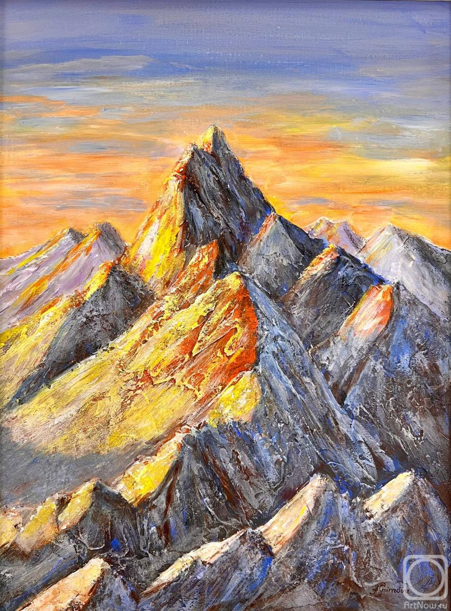 Smirnova Alina. Mountains